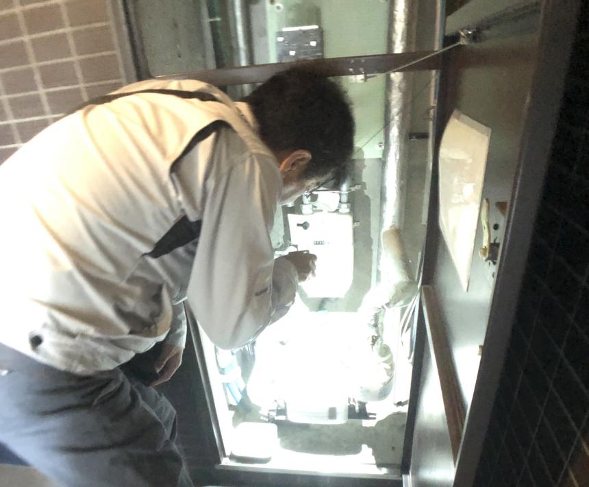 ガス・水道設備確認