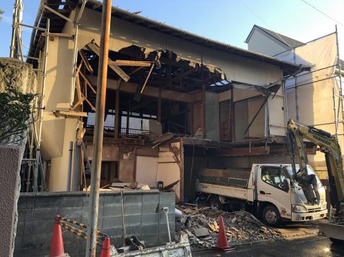 解体業務　近隣への配慮