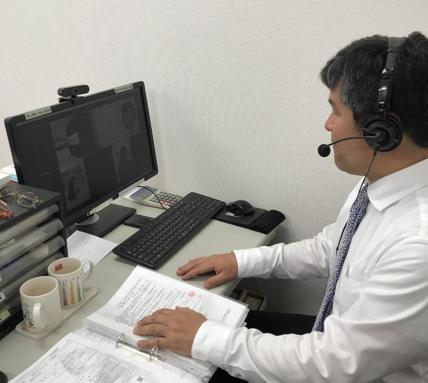 リモートで物件のご要望をお聞きします