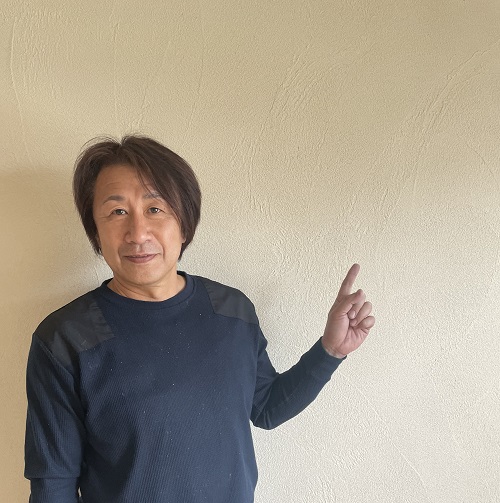 珪藻土職人の伊藤さん