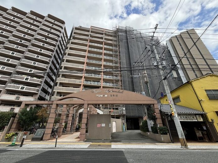 福岡市中央区清川3-9-23 アンピール百年橋　外観