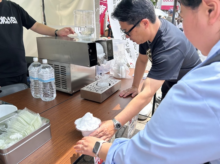 博多どんたく大橋会場福岡宅地建物取引業協会南部支部３