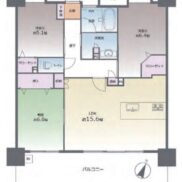 福岡市博多区美野島 2-31-2 ヒューマインド美野島並木通り 802 間取