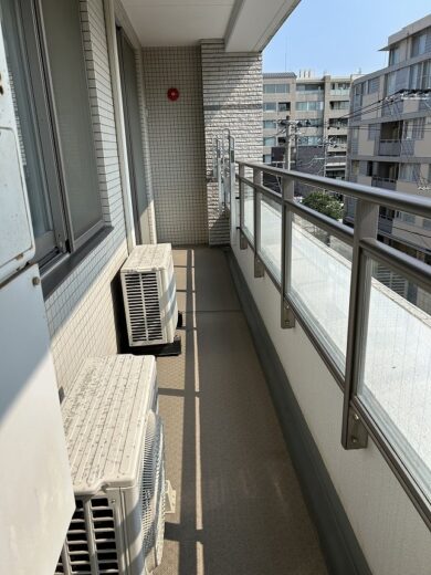 福岡市中央区大濠１丁目　グランドヒルズ大濠　主寝室バルコニー