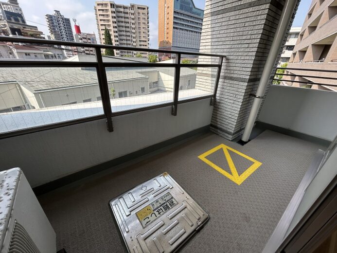 福岡市中央区大濠１丁目　グランドヒルズ大濠　和室バルコニー
