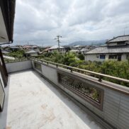 福岡市福津市光陽台３丁目戸建て二階バルコニー