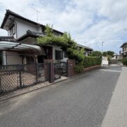 福岡市福津市光陽台３丁目戸建て正面から