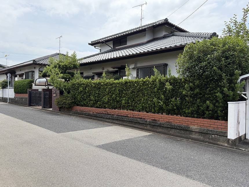 福岡市福津市光陽台３丁目戸建て正面から３